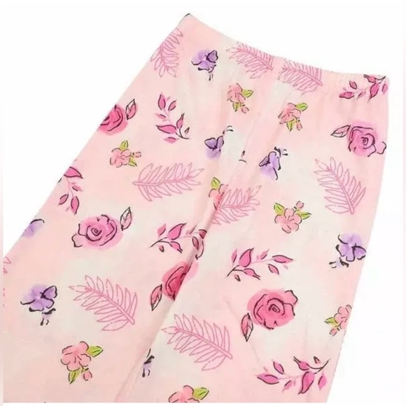 New 4 Piece Disney Princess Pajama Set Size 5 Kids Sleepwear - Picture 10 of 12